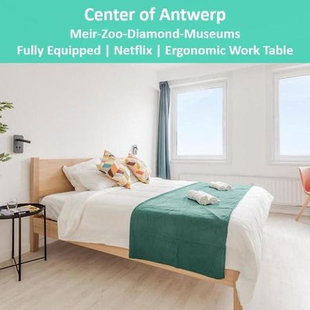 Center Of Antwerp, Fully Equipped, Train Station Apartment Luaran gambar