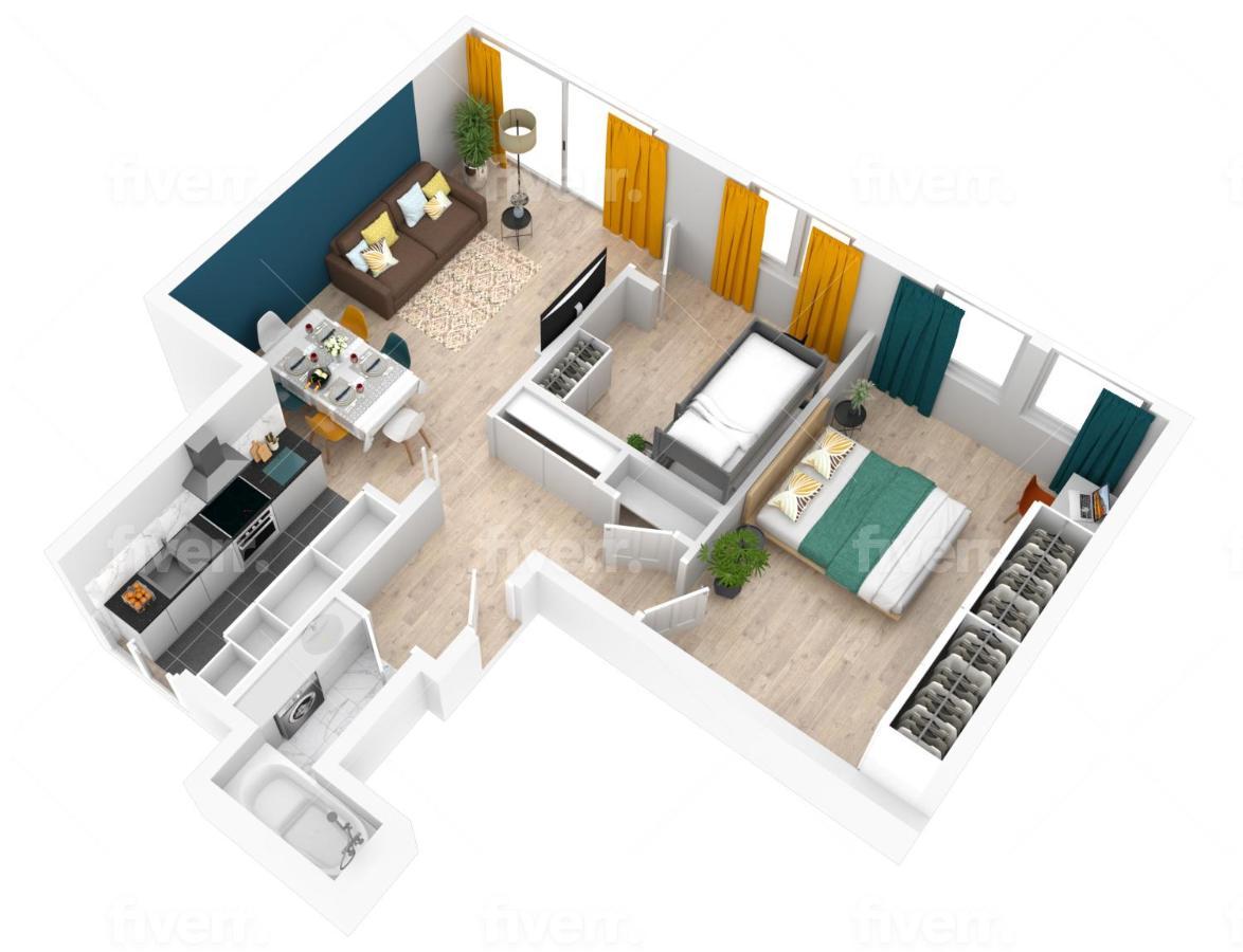Center Of Antwerp, Fully Equipped, Train Station Apartment Luaran gambar